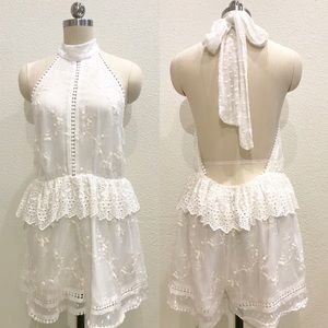 Zimmermann Swiss Dot Playsuit / Romper